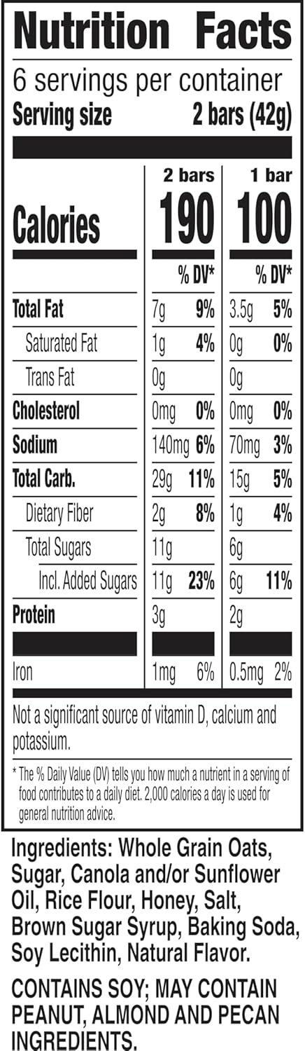 Valley Oats 'n ey Granola Bars