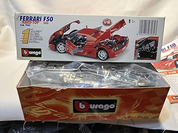 1/18 Bburago （ブラーゴ）フェラーリF50 ハードトップ BURAGO 1/18 Scale FERRARI F50 HARD TOP”Catalunya Splash