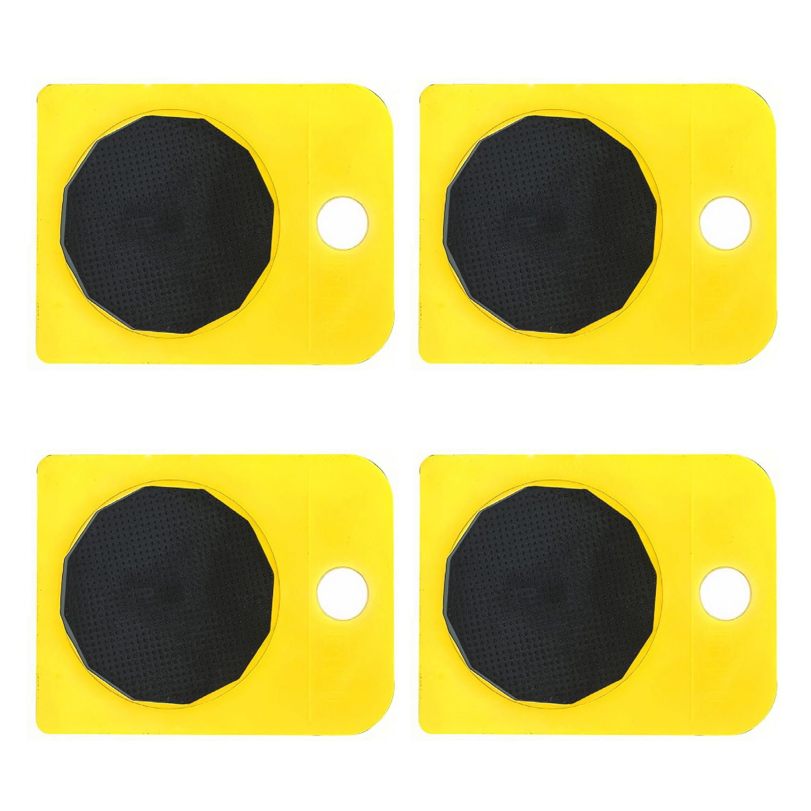 4Pcs Heavy Duty Furniture Mover Set Multipurpose Roller Sliders for Lifting Moving Hardwood Floor Protective Replacement High Capacity Load Rollers
