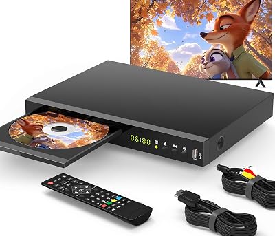 Blu Ray DVD Player with 1080P Output — primary product photo