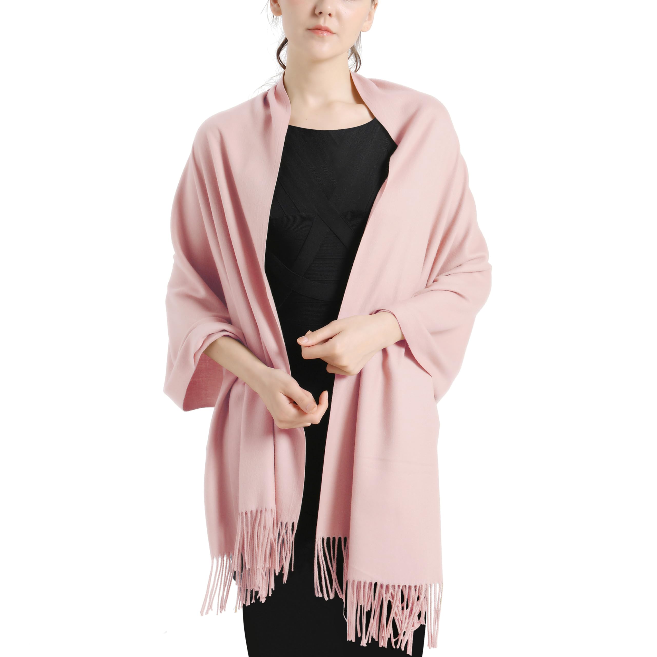vimate Damen Pashmina Stola und Schal, Soft Tücher und Wickel für Abendkleider Pashmina Schals tücher für Frauen Blanket Scarf