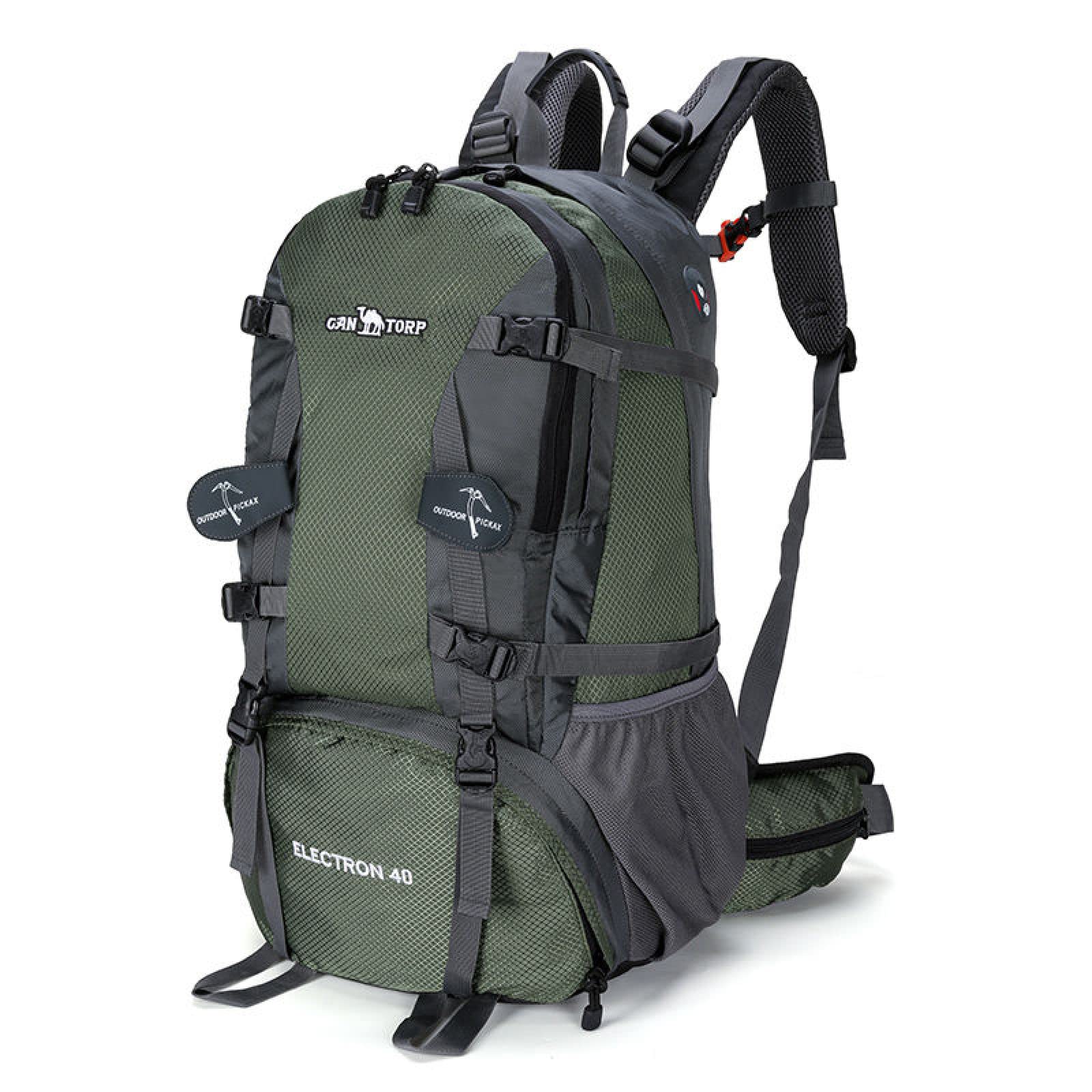 Outdoorowa torba alpinistyczna, plecak męski, plecak damski, duża pojemność, torba podróżna zapobiegająca rozpryskiwaniu, 40 l