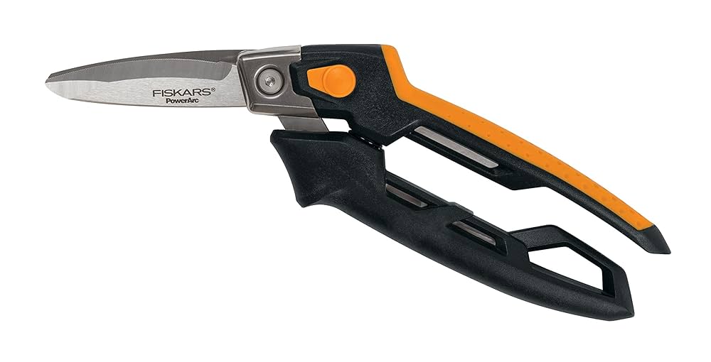 が新品】Fiskars PowerArc はさみ Amazon.co.jp: Fiskars PowerArc Utility Snips (8 Inch