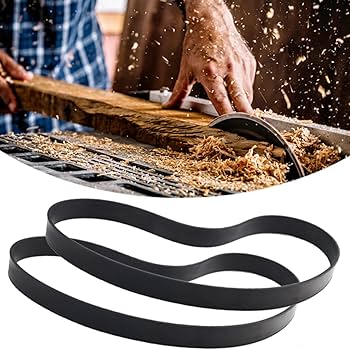 2 Pieces Band Saw Rubber Tire Band Woodworking Spare Parts For 8 Inch Band Saw Scroll Wheel