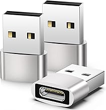 BRV Explorer USB C to USB Adapter, USB C Female to USB A Male Adapter 3-Pack, USB Type C to USB Adapter Compatible with iPhone 15/14/13/12/11 Samsung Galaxy S21 S22 S23 Plus Ultra
