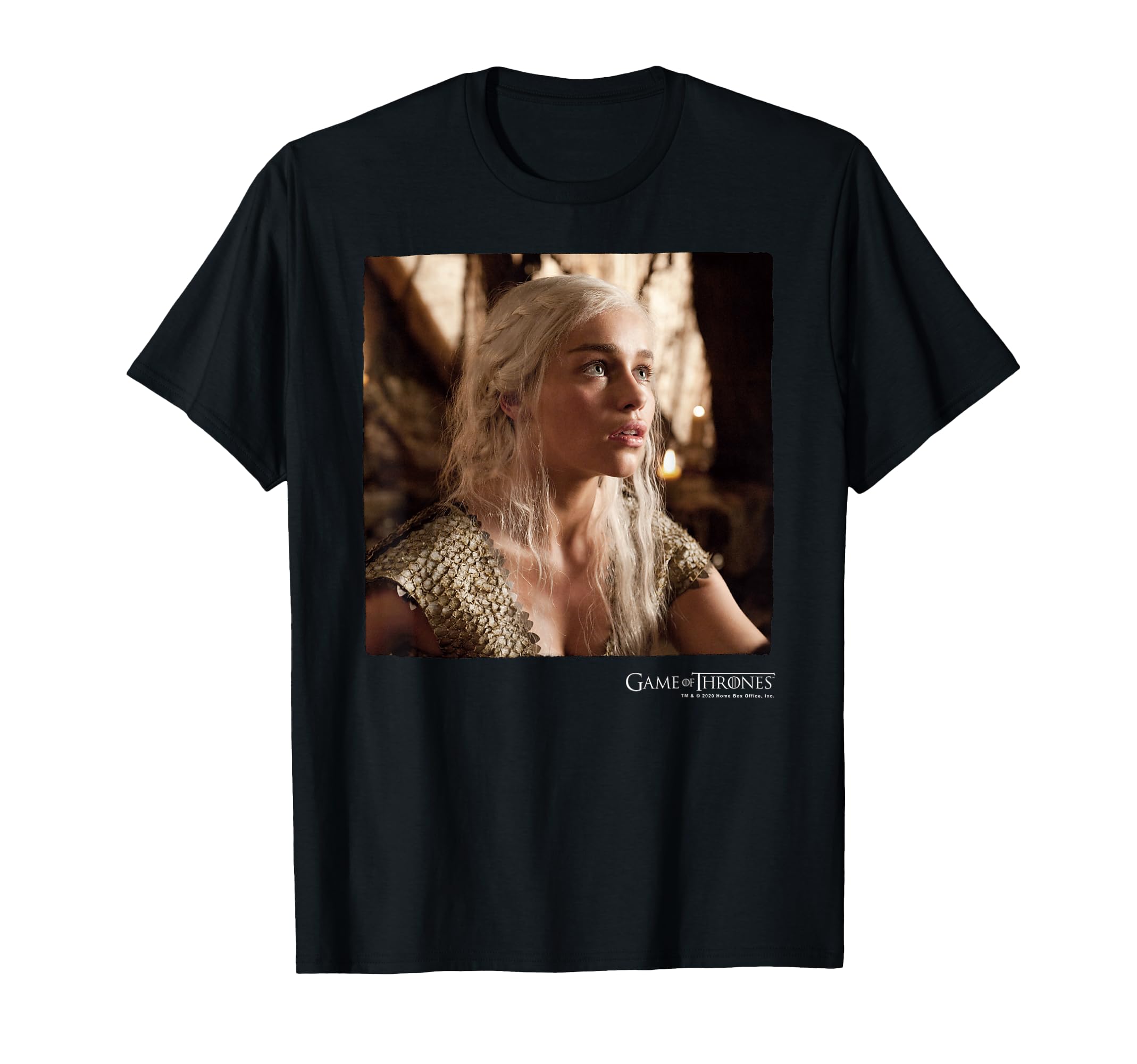 Daenerys Targaryen Square Portrait T-Shirt