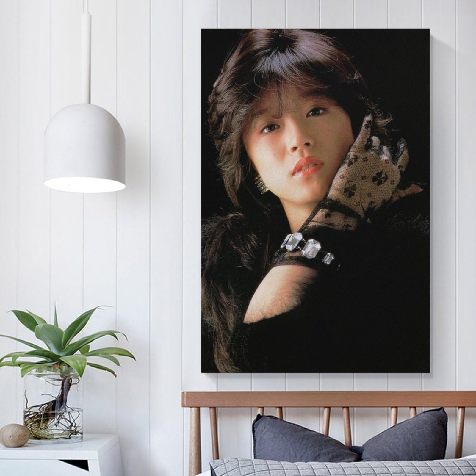 Amazon.co.jp: 中森明菜歌手女優可愛若い レトロ写真2ポスター
