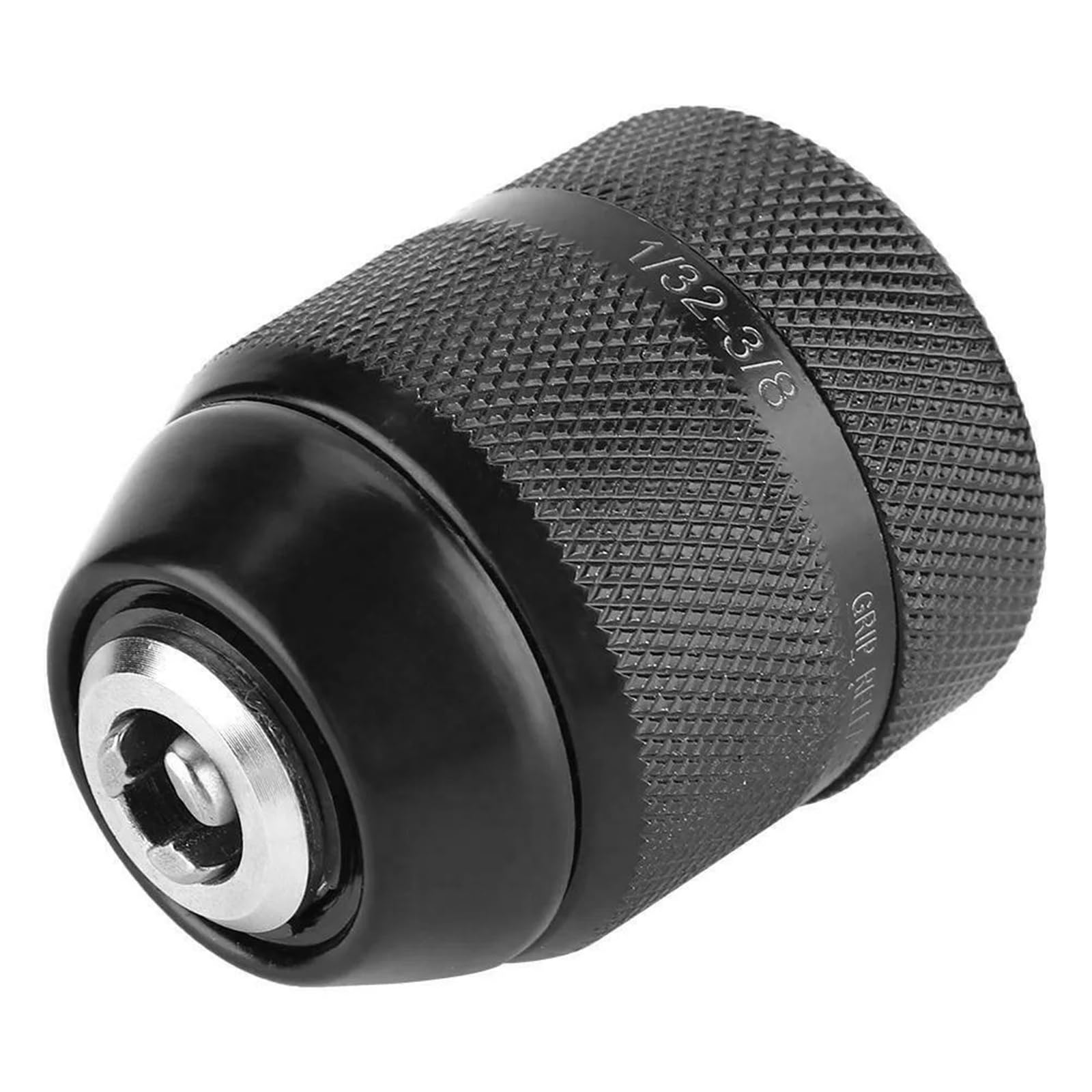 Atxyaa One Color 1Pc 0.8Mm-10Mm Keyless Drill Chuck 3/8-24Unf Thread Drill Collet For Hand Electric Drill Adapter Quick Change Converter