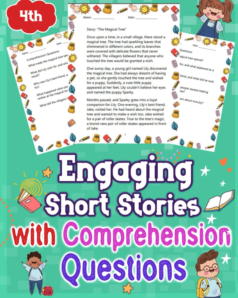 Engaging Short Stories with Comprehension Questions for 4th Grade: Discover captivating short stories tailored for 4th graders with comprehension questions to enhance learning and engagement.