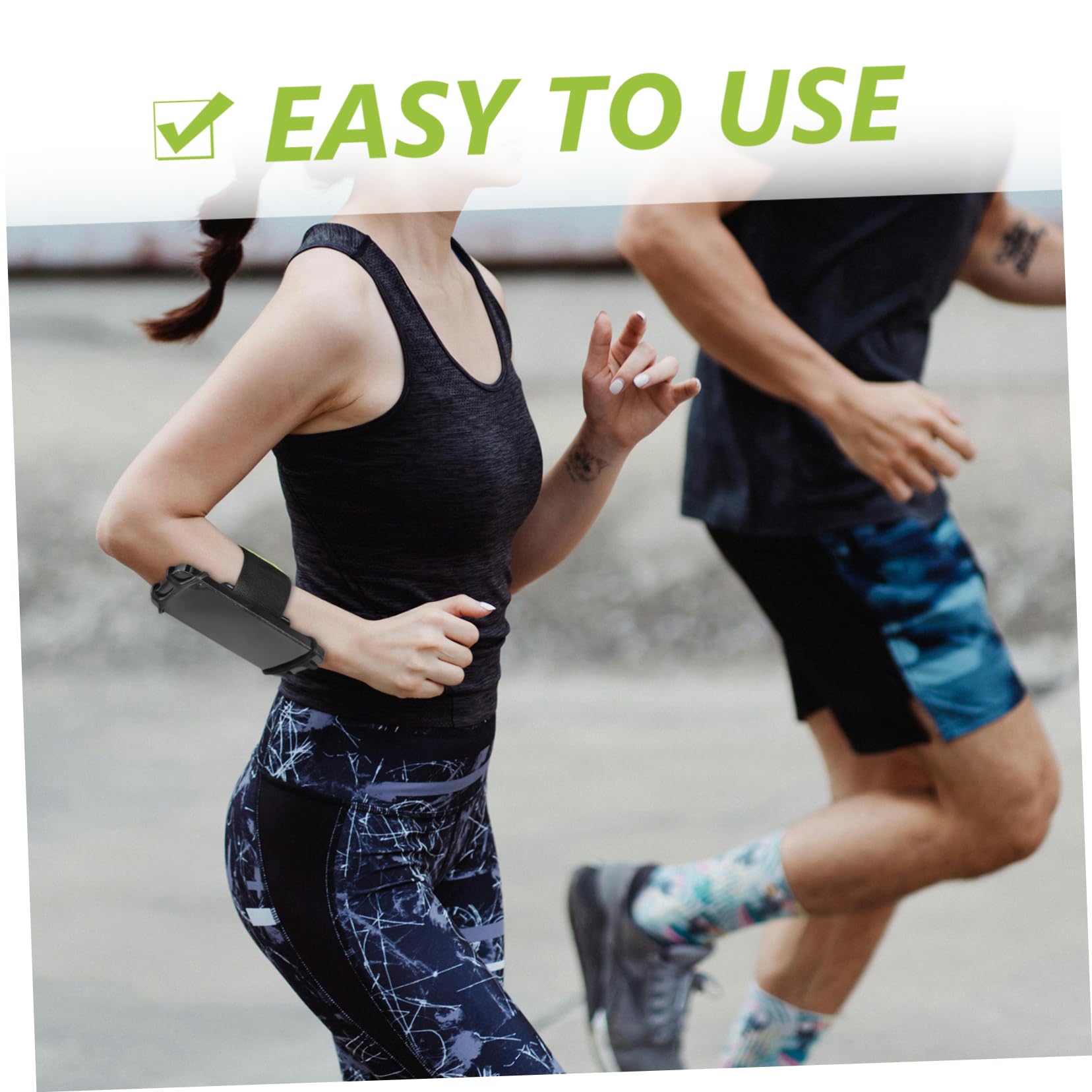 GLEAVI 10pezzi Supporto Per Smartphone Da Corsa e Fitness Di Bracciali Per Polso e Braccio Girevole Per Ciclismo e Jogging Comodo e Resistente