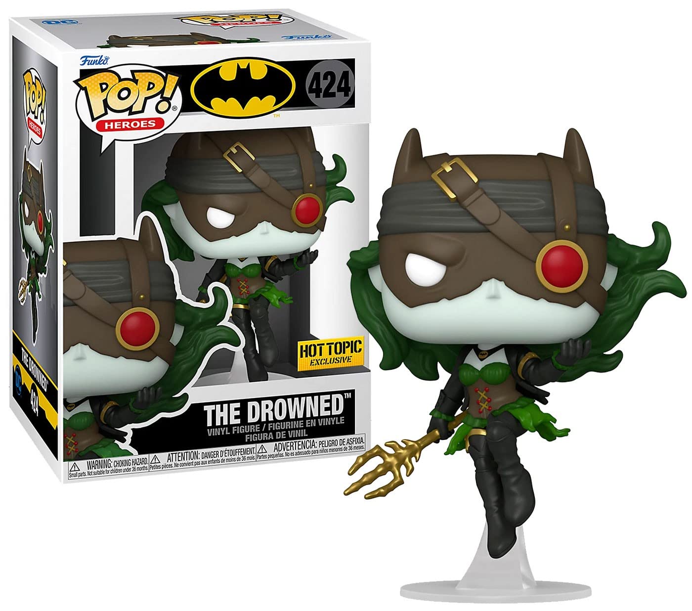 Funko DC Comics Pop! Heroes The Drowned Vinyl Figure Hot Topic Exclusive