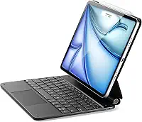 ESR Capa para iPad Air de 11 polegadas com teclado (M3/M2, 2025/2024), iPad Pro 11 (4ª/3ª/2ª/1ª geração) e capa de teclado Magic Air 5/4ª geração, suporte cantilever flutuante de fácil configuração