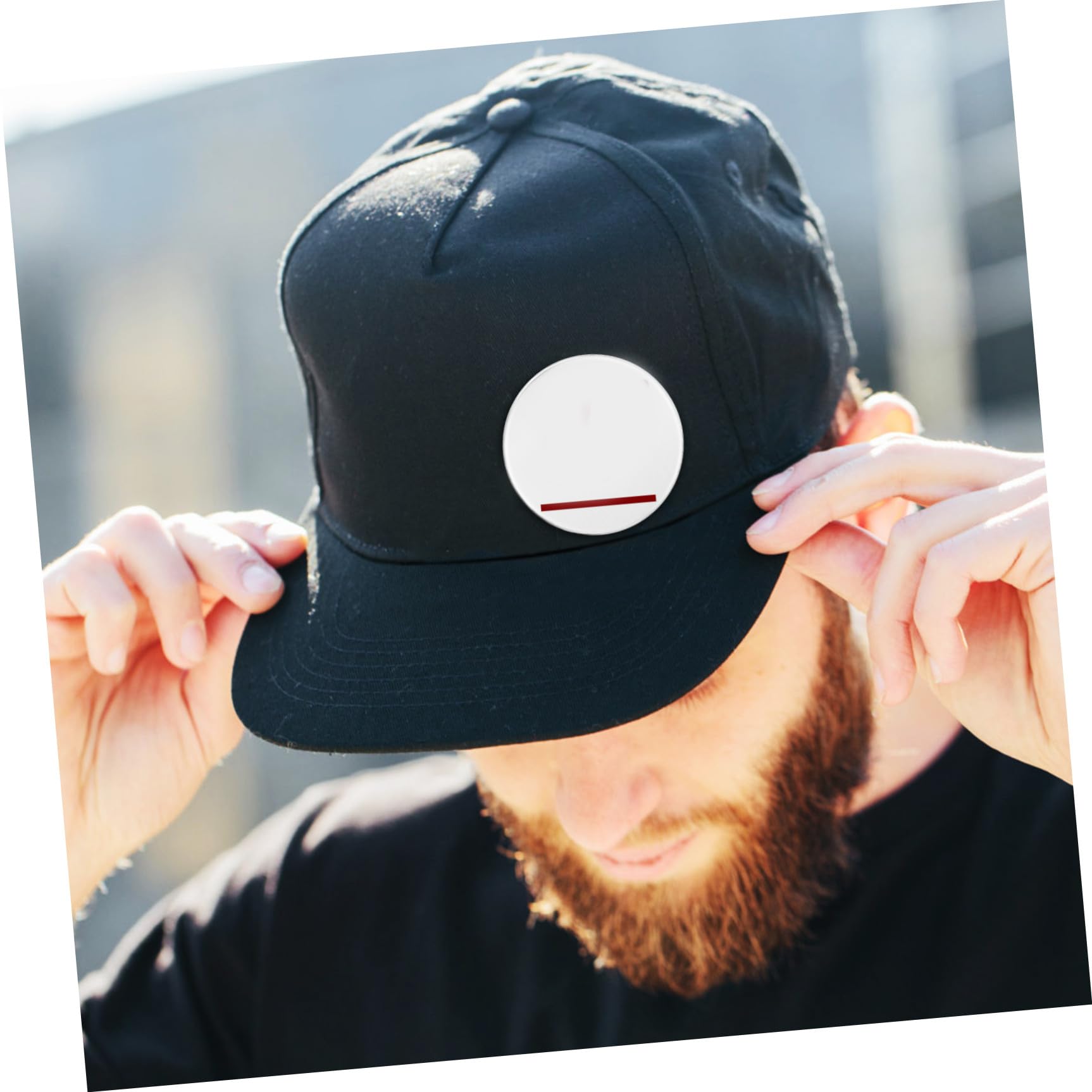 100sätze Button-maker Rohlinge mit Rückseiten und Schutzfolien für Diy-kreativprojekte Geeignet für Anfänger und Profis