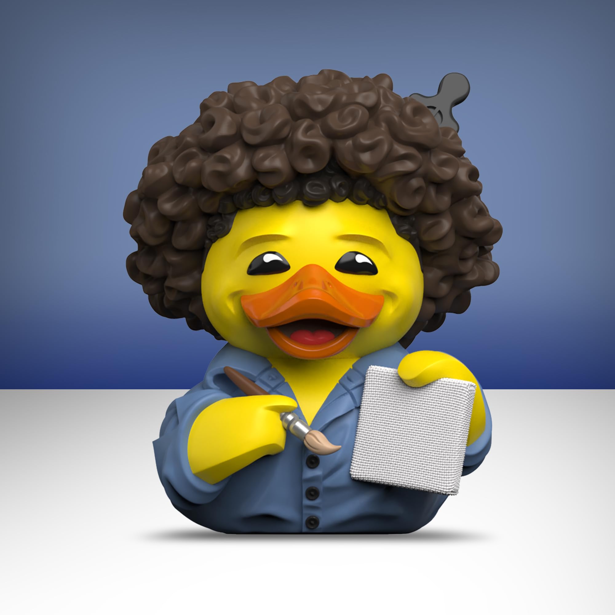 TUBBZ First Edition: Blob Ross Cosplaying Rubber Duck Vinyl Figure, Blob Ross (Bathtub), 9 cm - Image 4