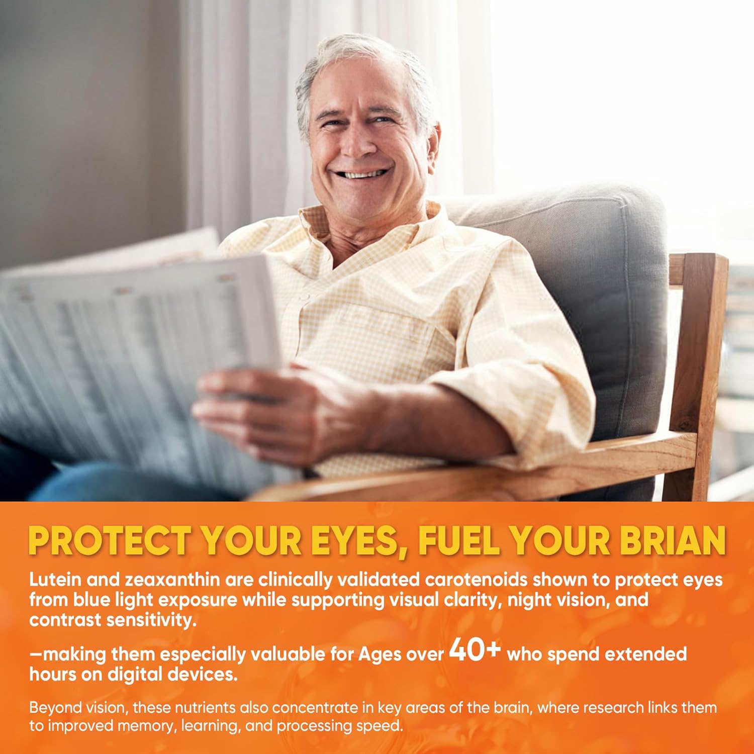 Liposomal Turmeric Curcumin and Ginger Supplement Softgels 2000mg, 95% Curcuminoids, Organic Turmeric Root Extract with Black Pepper for Superior Absorption, Plus Lutein Zeaxanthin, Non-GMO, 120 Pills - Image 6