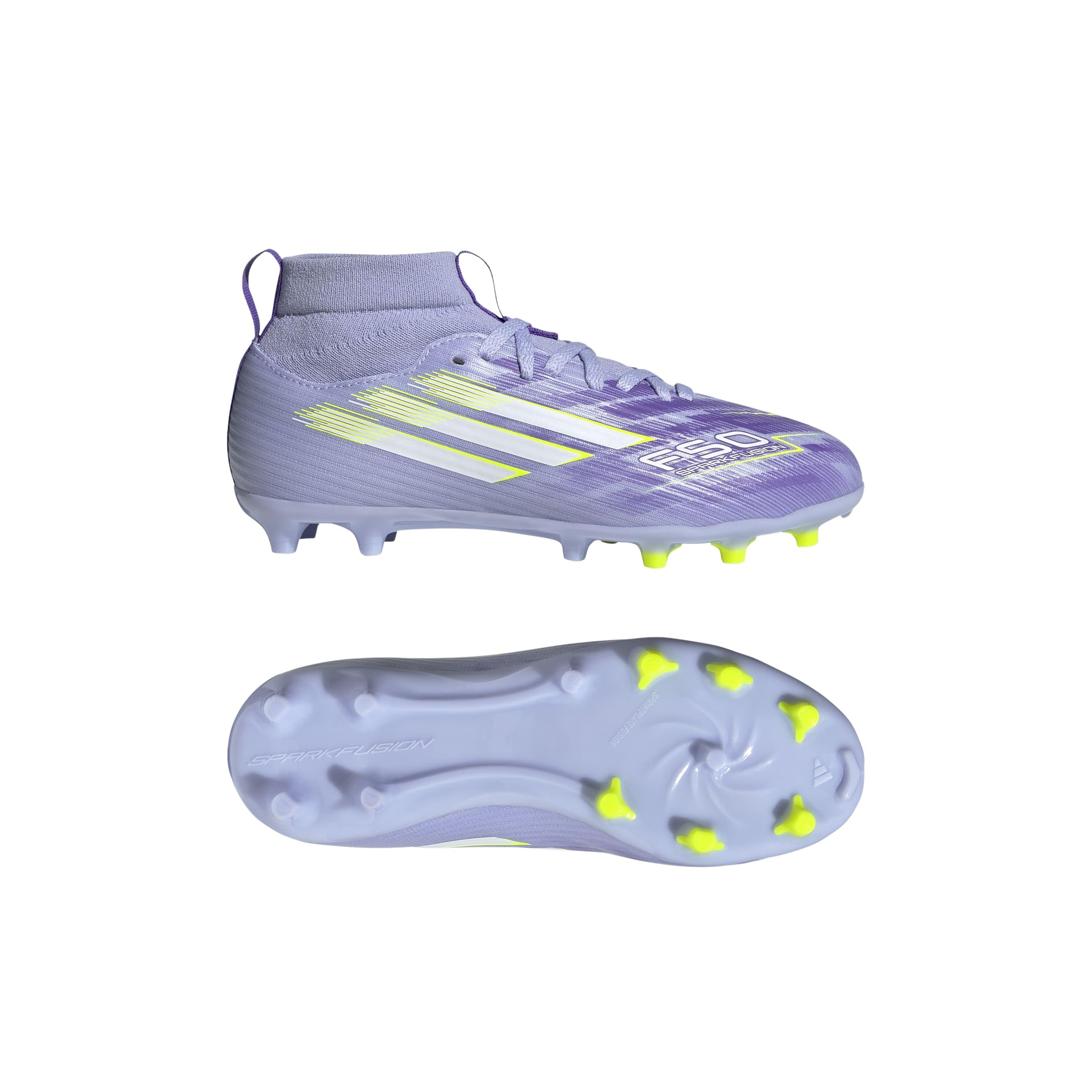 adidas Kids Scarpe da Calcio F50 Sparkfusion League Firm Ground/Artificial Grass