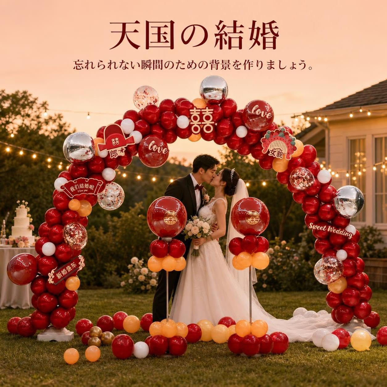 Kit Palloncini per Matrimonio