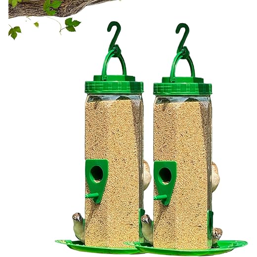 Durable 4-Nozzle Bird Feeder 700g