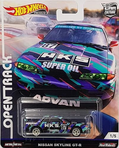 Hot Wheels Car Culture Premium Open Track Nissan Skyline GT-R 15