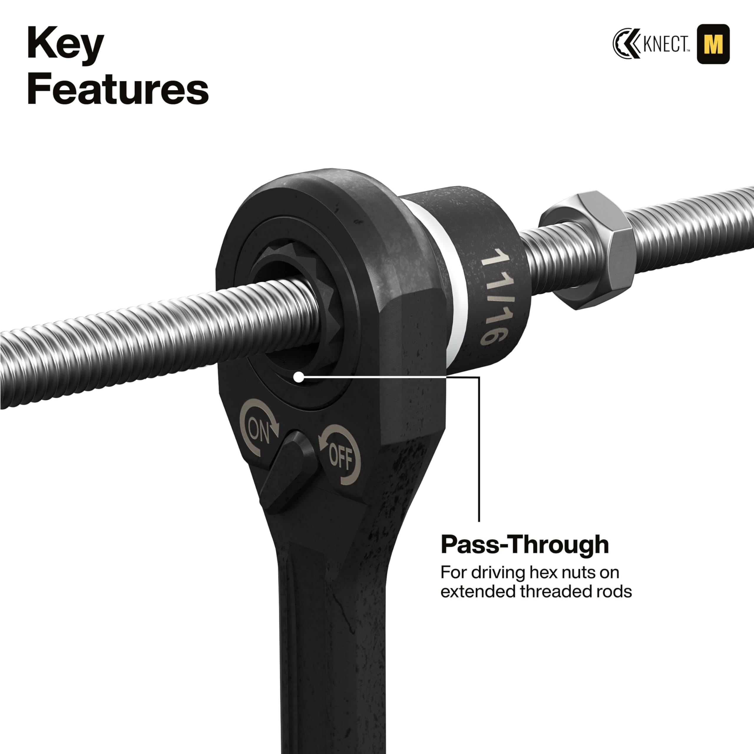 Klein Tools 65500KNECT KNECT Set completo di bussole a percussione e flip con cricchetto a 90 denti, custodia MODbox, SAE, metrica, impugnatura per cacciavite, punte, 39 pezzi