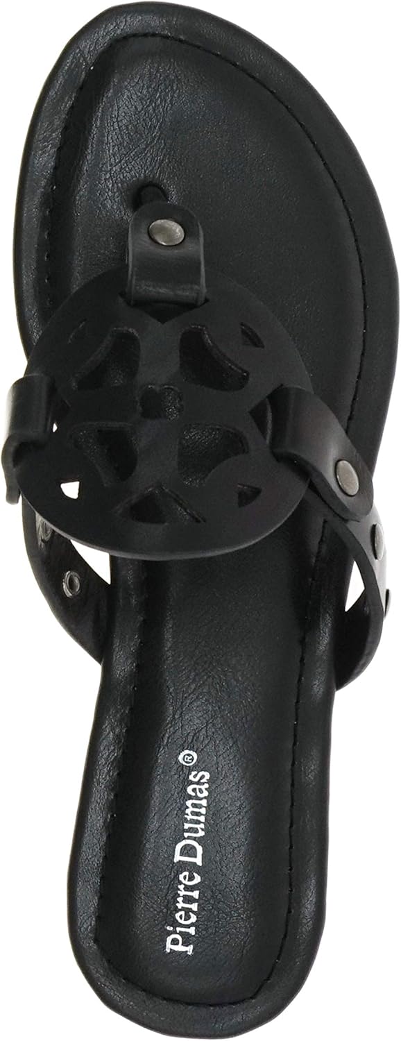 Pierre Dumas Women's Limit-20 Sandal 6 Black