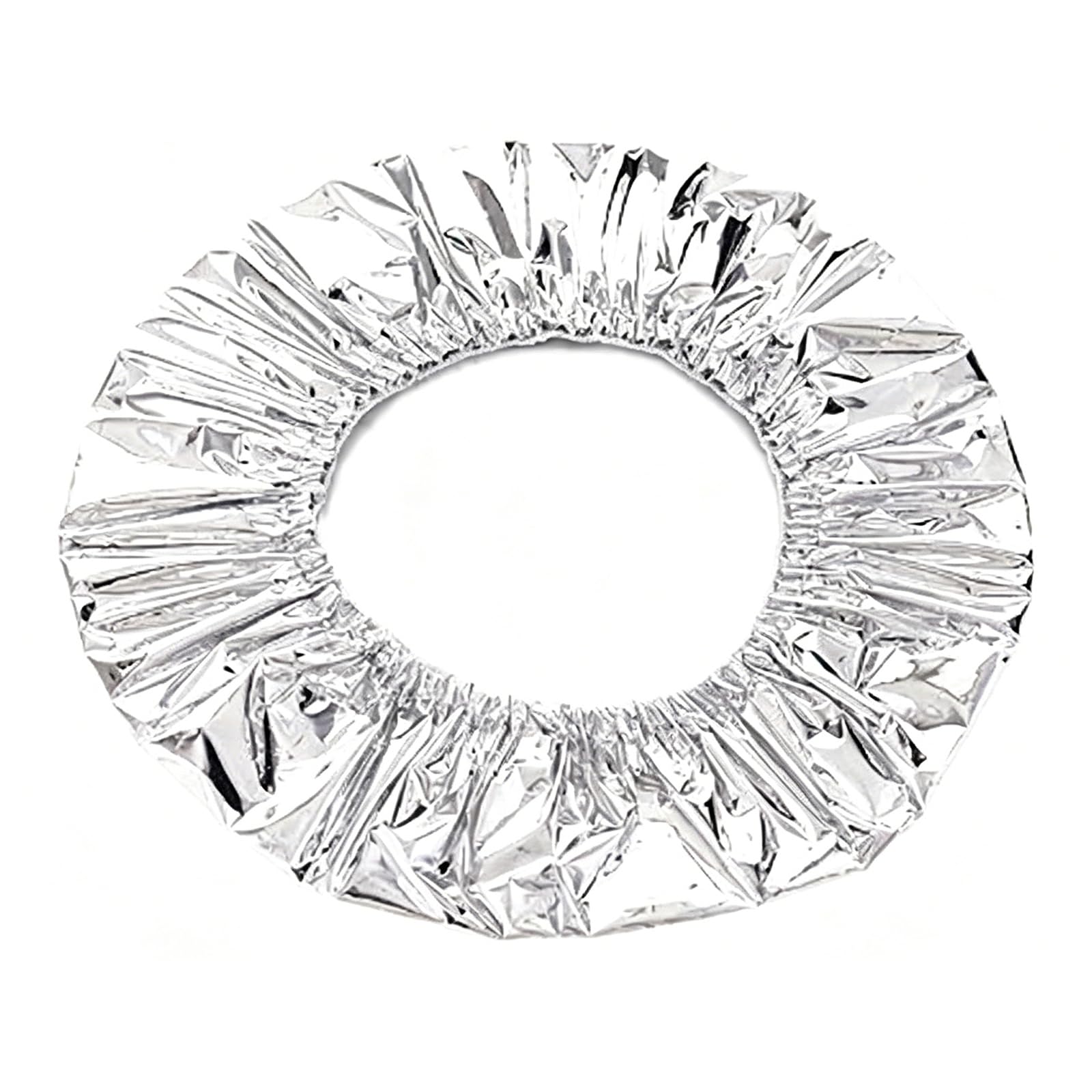 50pcs Aluminum Foil Food Insulation Cover Reusable Fresh Keeping Food Cover Portable Heat Retaining Food Storage Cover for Kitchen Reusable Picnic Restaurant Home (50pcs)