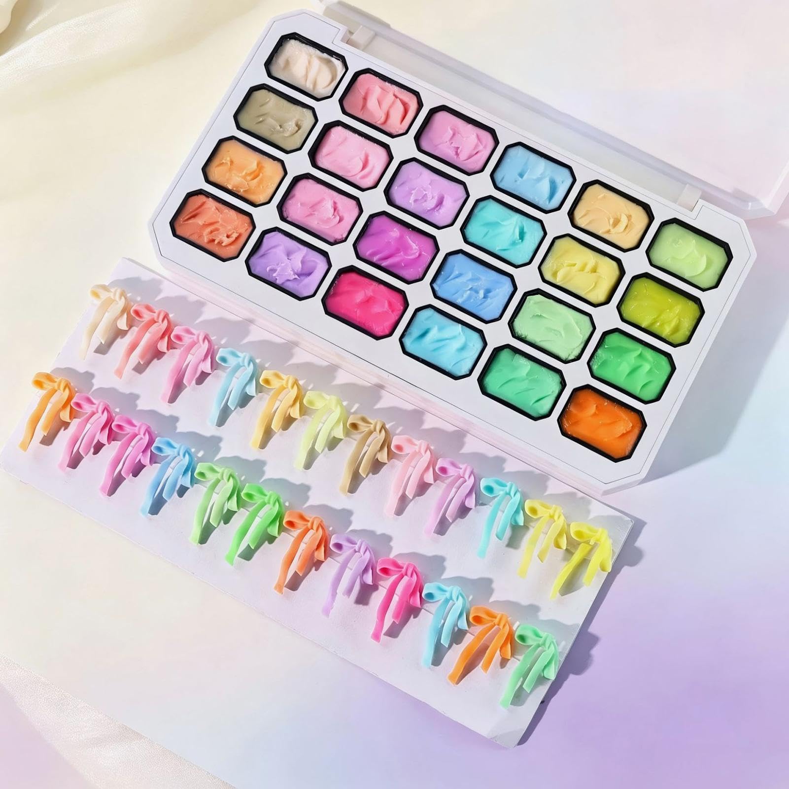 Gel modellante per unghie, 24 colori, di fango