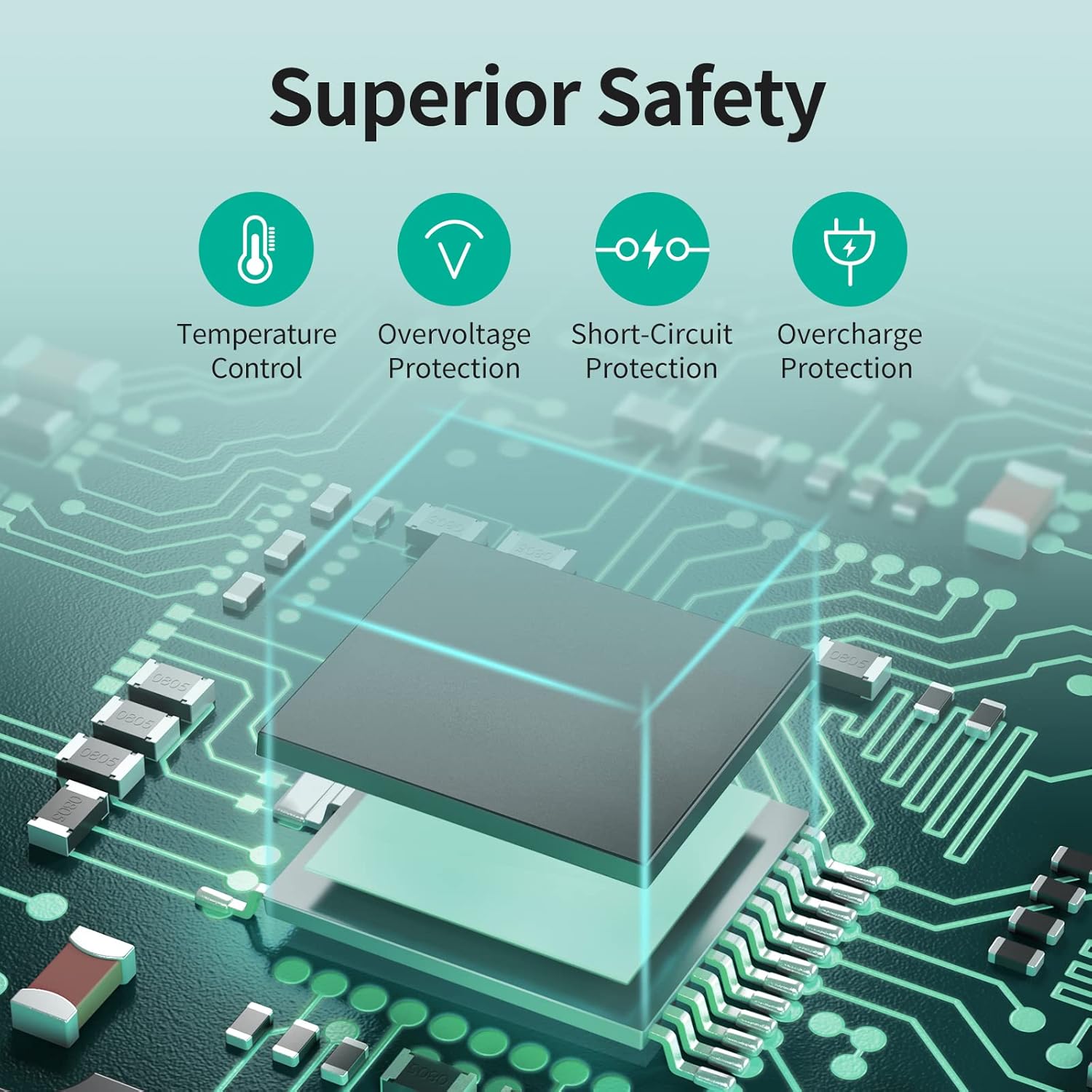 USB Charging Station 40W 4-Port USB Charging Hub Desktop USB Wall Charger Compatible with iPhone 13 Pro Max Mini 12 11 Pro Max Mini XS X, iPad Pro Air Mini, Galaxy S21 S20+ iPad Tablets Black : Cell Phones & Accessories