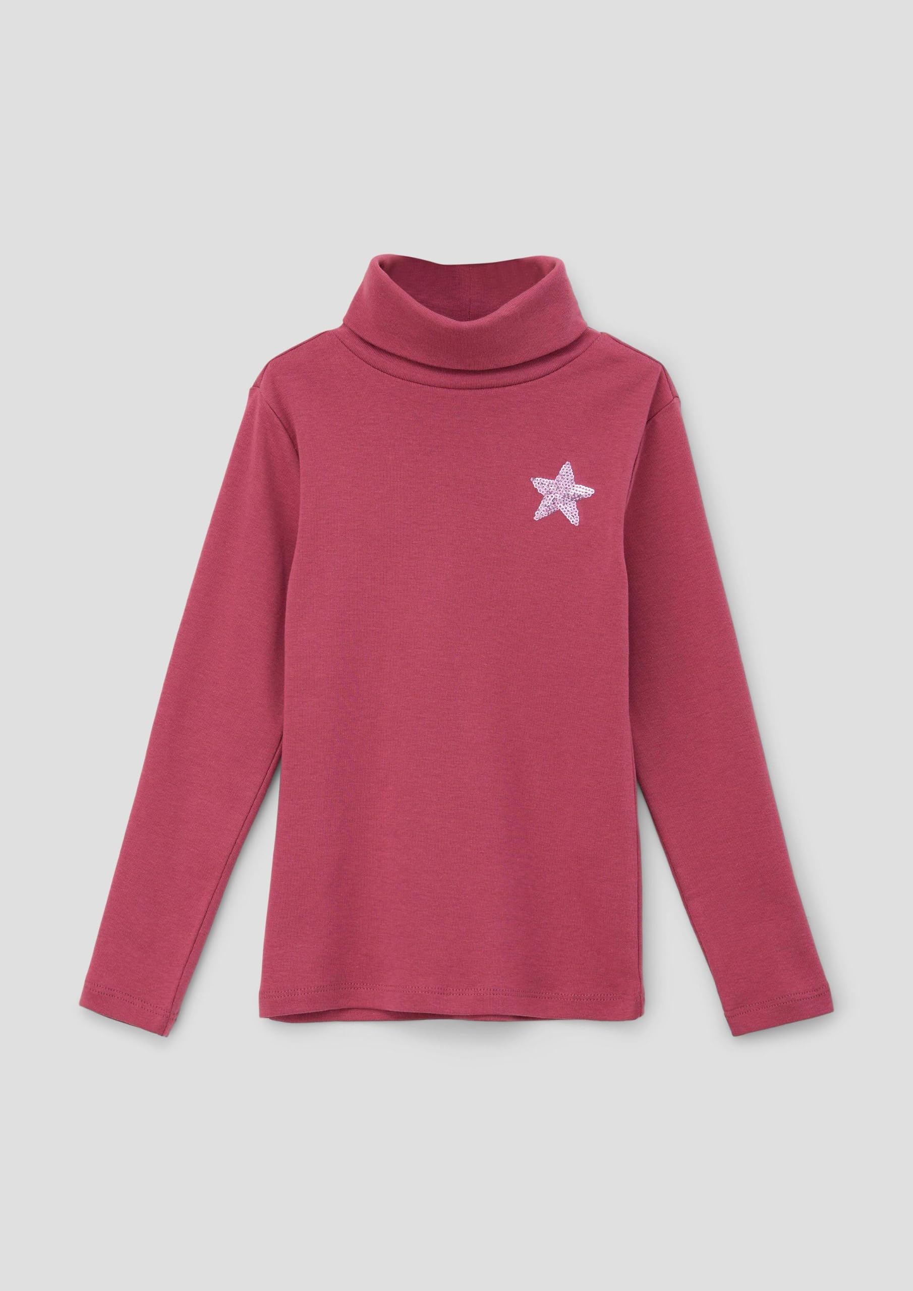 s.Oliver Longsleeve mit Rippstruktur