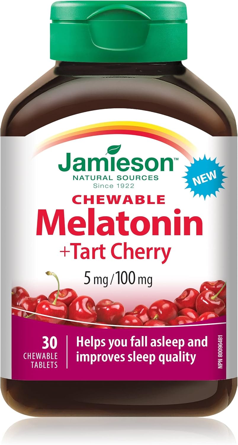 Jamieson Chewable Melatonin with Tart Cherry