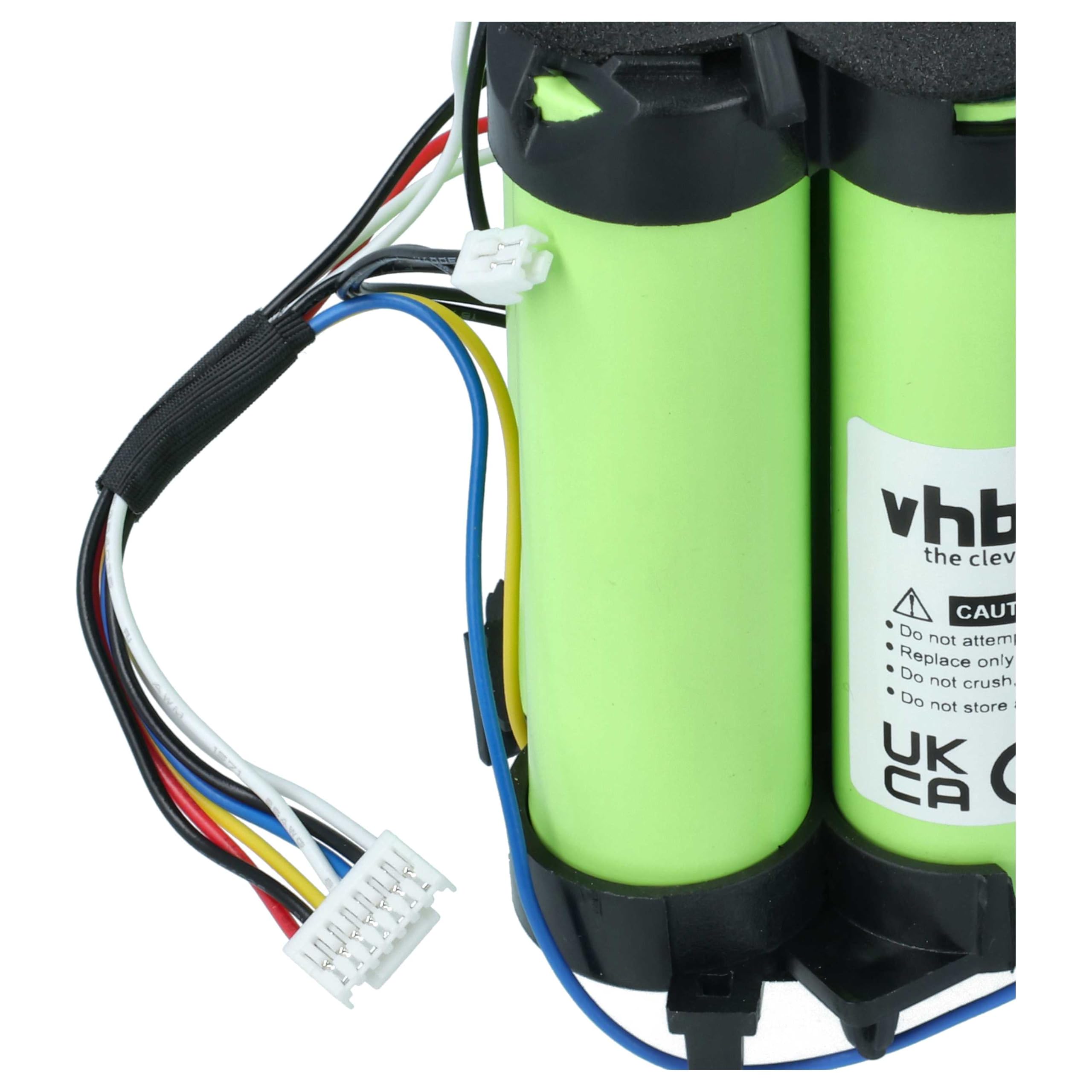vhbw Zamiennik baterii do AEG 4055542544, 4055478301, PANGU 7C-C, 140231463013, 40 55 54-2544 do odkurzacza (3000 mAh, 25,2 V, Li-Ion)