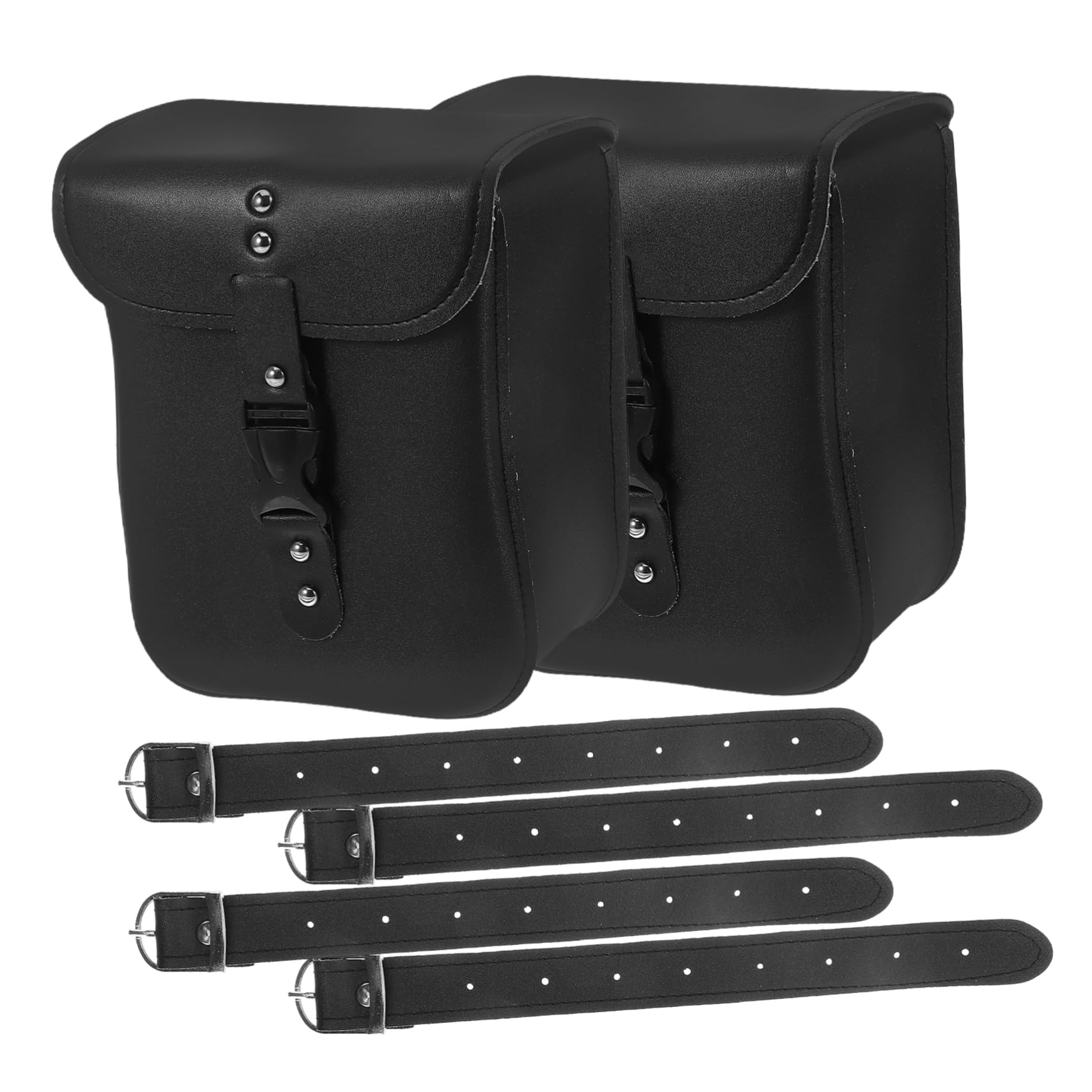 Sacoche de guidon pour scooter et trajets urbains avec rangement outils noir