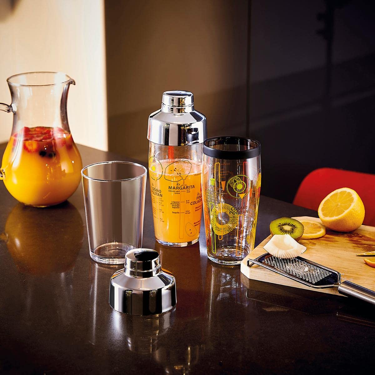 Luminarc 8013619 Biconique Cocktail Bar Shaker Pojemność Szklana 58,5 cl