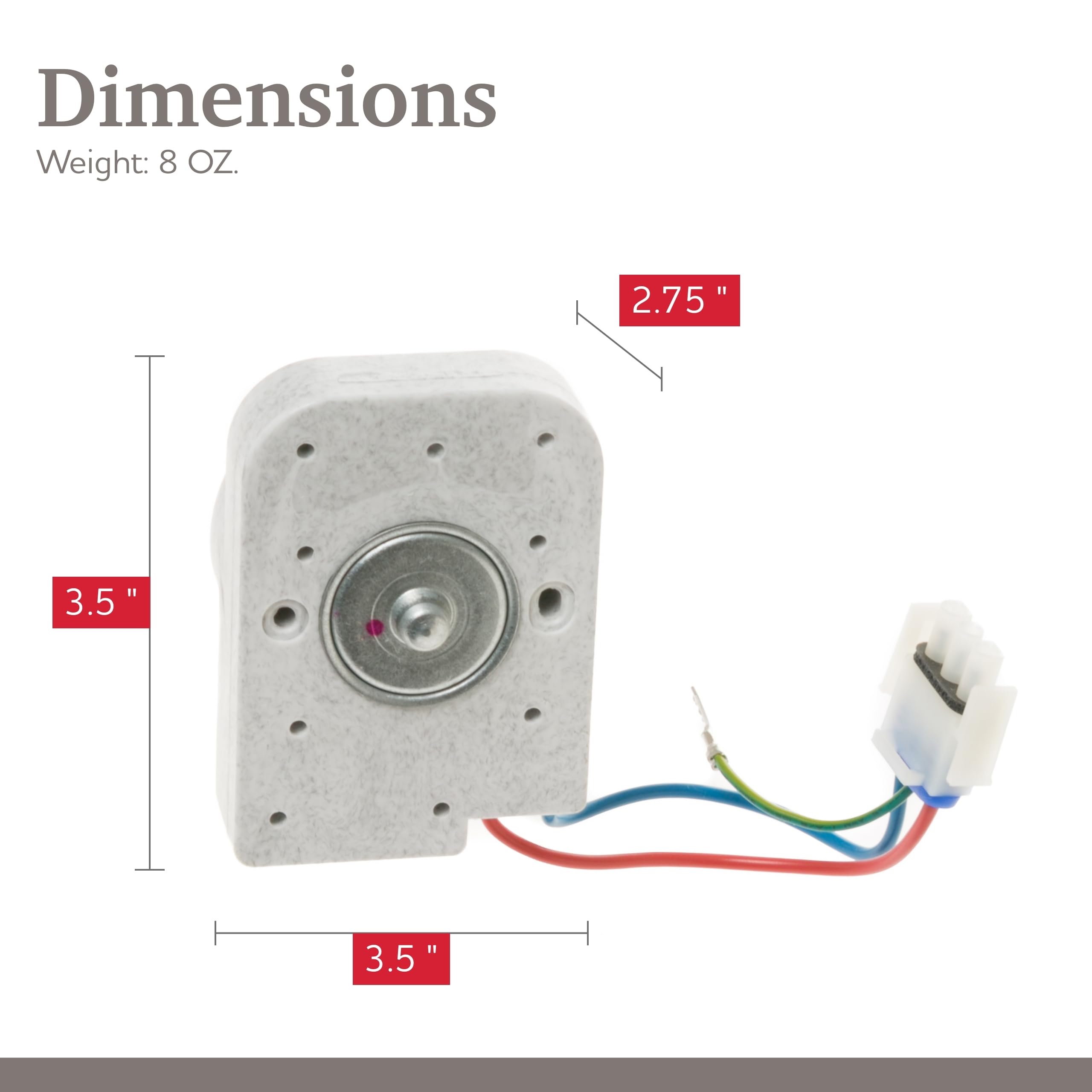 1 Pz WR60X10348 Motore Ventola Evaporatore Frigorifero Compatibile Sostituisci - Foto 6