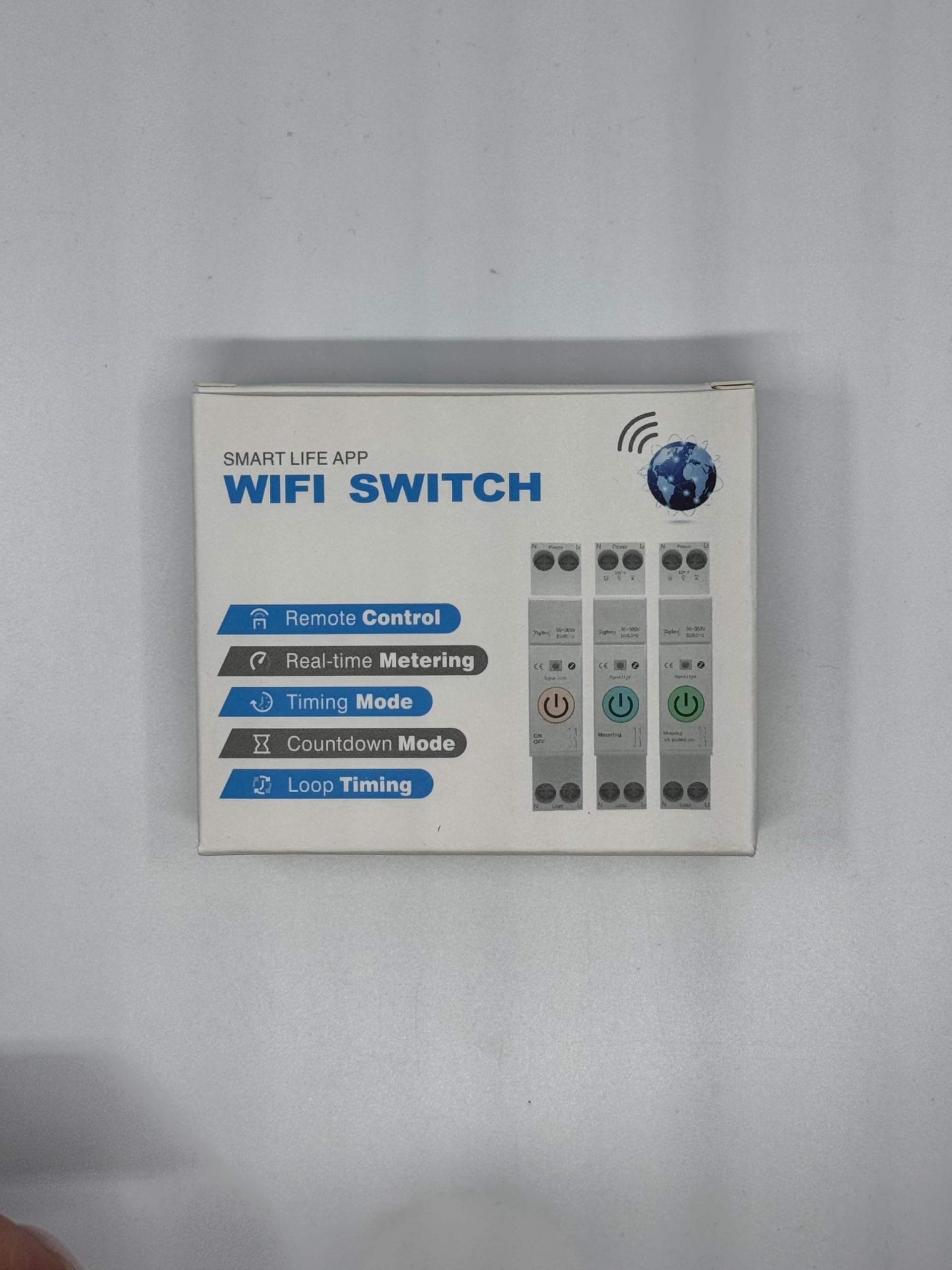 Przekaźnik ZIGBEE 16A TUYA SMART Z POMIAREM ZUŻYCIEM DIN ZDALNE STEROWANIE
