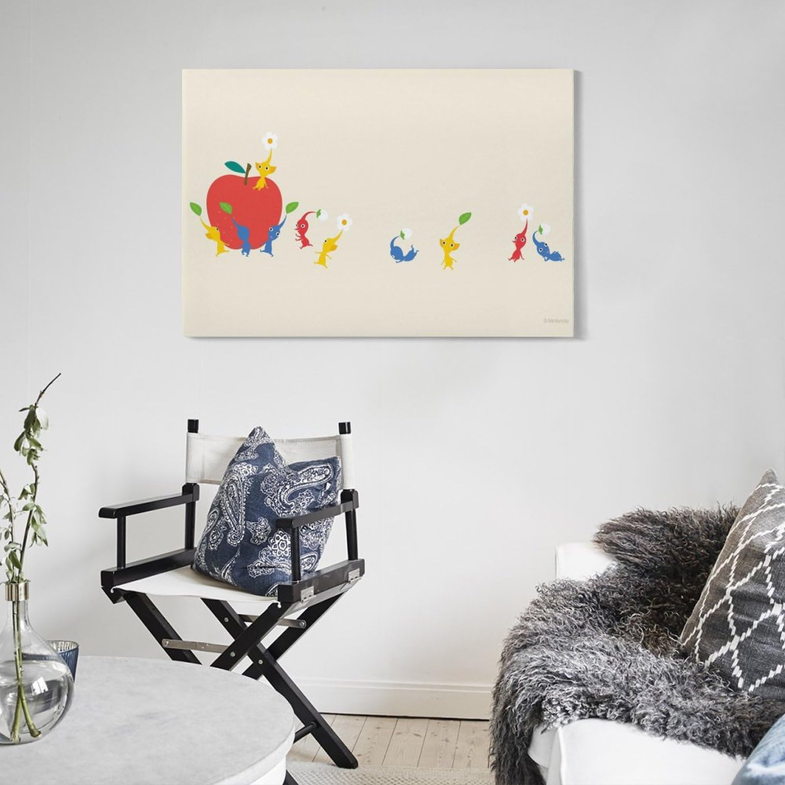 Amazon.co.jp: ピクミン 壁掛けアート ポスター インテリア 絵画