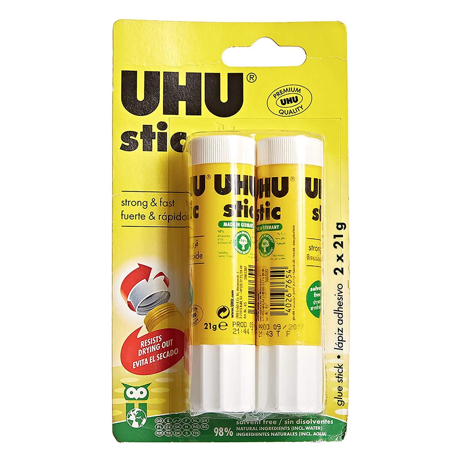 Glue Stick - 2 Pieces