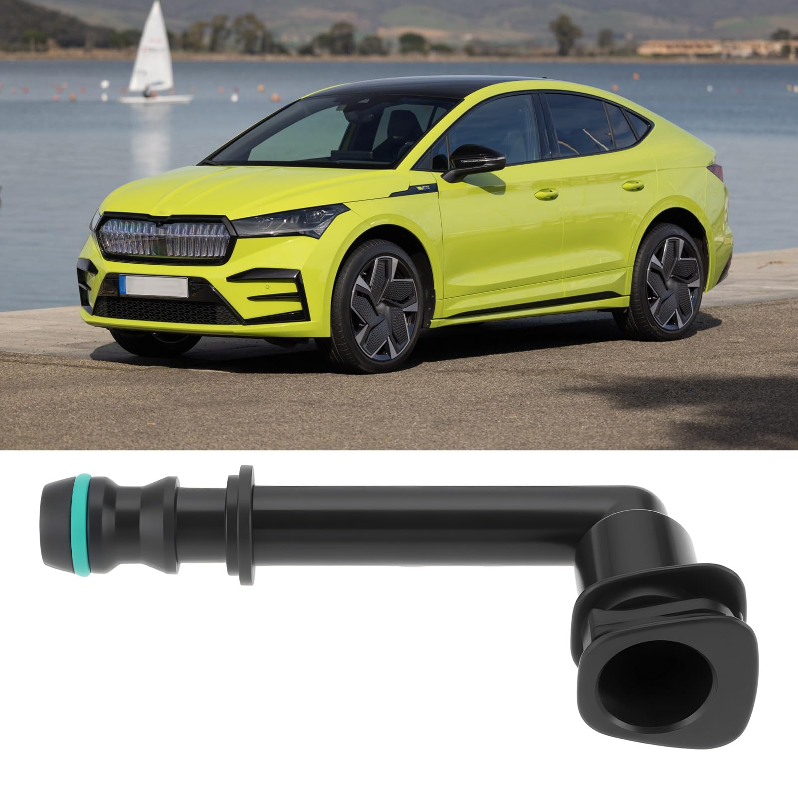 The Lord of the Tools Pieza de Repuesto para Conector de Bomba de Lavaparabrisas 1T0955665 Compatible con Audi Compatible con VW