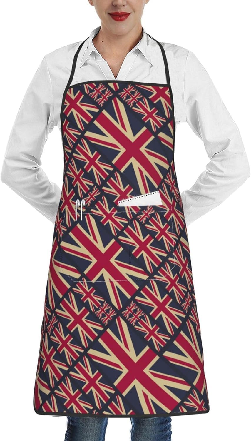 Amazon.co.jp: [BIBIKIJL] エプロン レトロ ユニオン ジャック