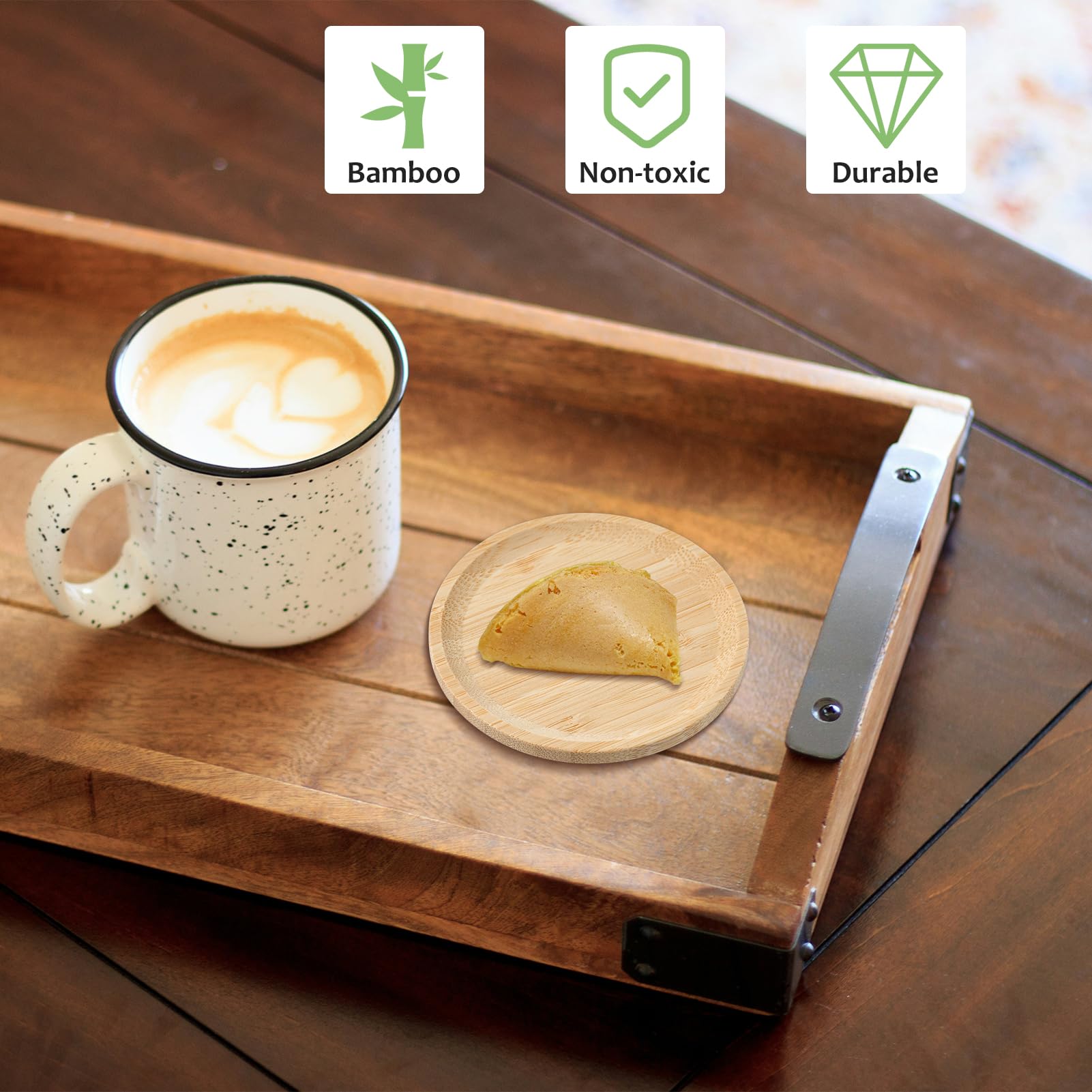 Holz Weinglas-Topper - Praktische Charcuterie Alternative Für Makellose Weinabende