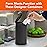 Spectrum Disinfecting Wipes Container with Push Button Lid - Refillable Dispenser for Bathroom, Kitchen, Classroom, Countertop, & Home - Stainless Steel & Rust-Resistant Disinfectant Wipes Holder