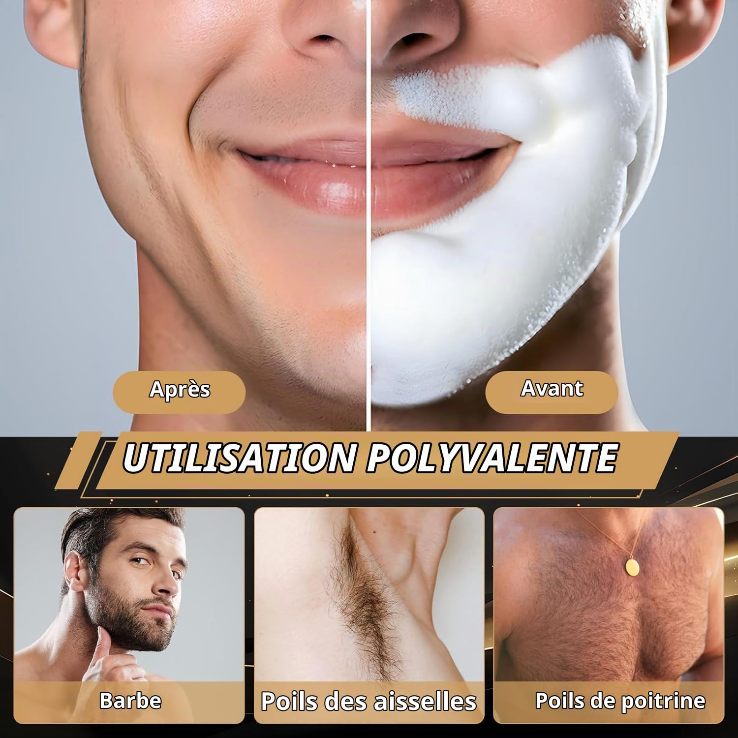 2 en 1 Rasoir Electriques Hommes, avec Écran LCD, Tondeuse Barbe, Rasoir Électrique Rechargeable pour Homme, Wet & Dry, Étanche, Rasage Précis et Doux, pour Soins Corps, Cheveux et Visage