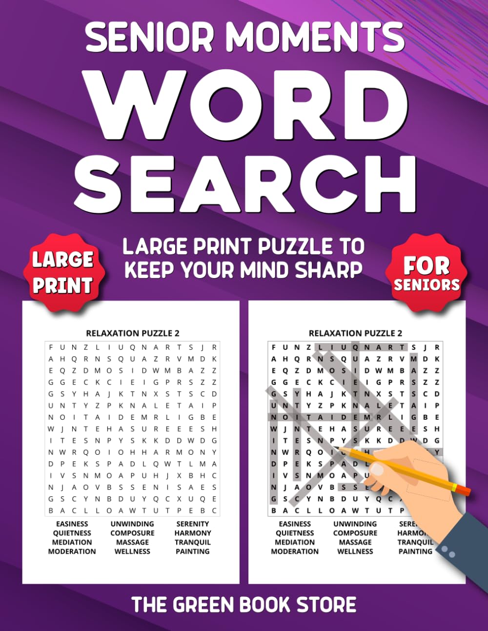Senior Moments Word Search: Large Print Puzzles to Keep Your Mind Sharp