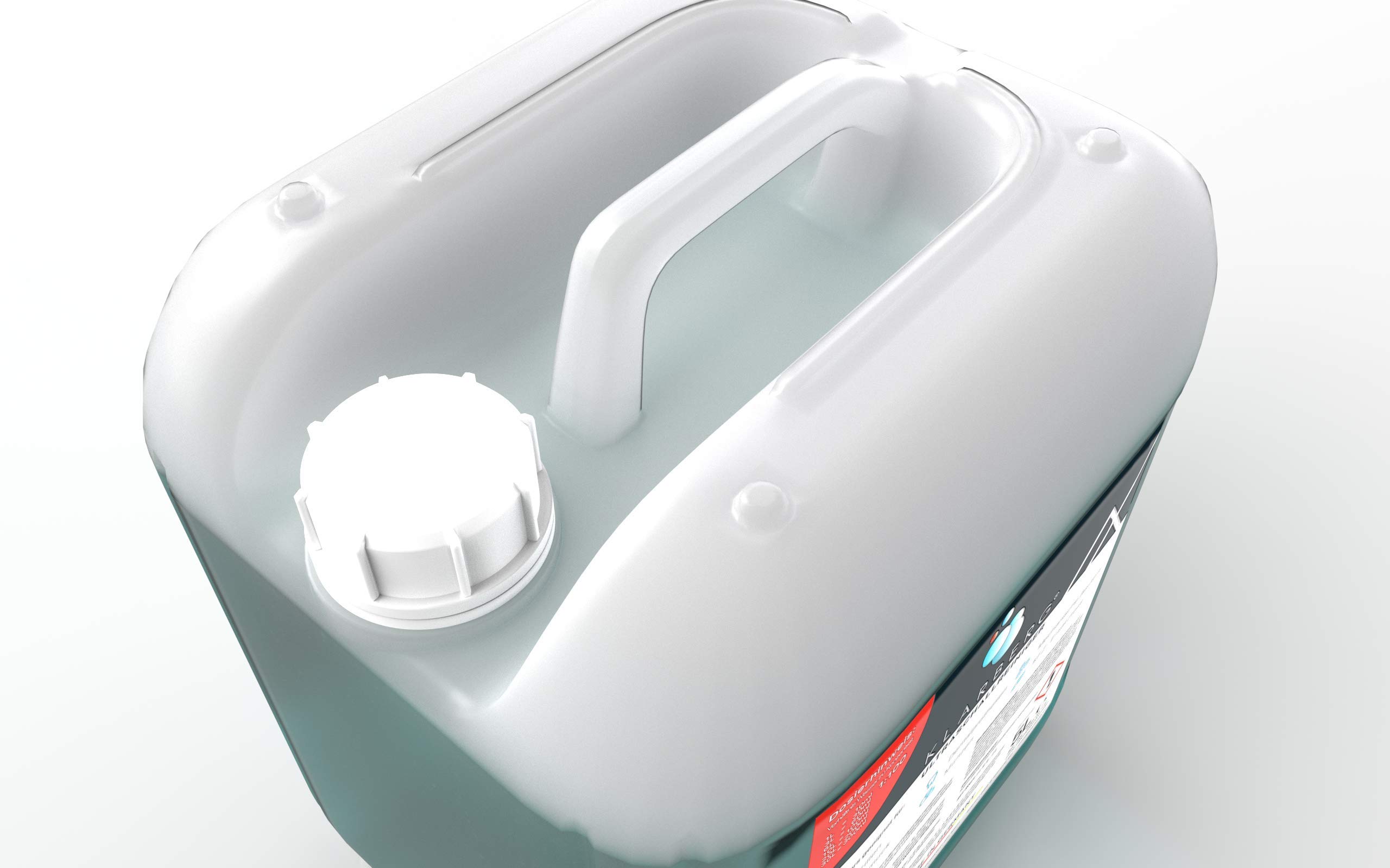KLARBERG® Ultraschallreiniger Konzentrat (5L) 1:100 Reinigungsmittel für Ultraschallgeräte - Brillenreiniger, Schmuckreiniger, Vergaser und Silber Reiniger für Ultraschallgerät | Hochkonzentrierte Reinigungslösung. Löst Fett und Öl schonend in deinem Ultr
