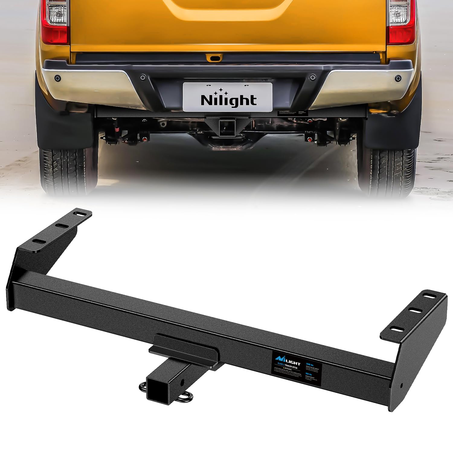 Nilight Trailer Hitch for Suzuki Equator2009-2012, Nissan Frontier2005-2026
