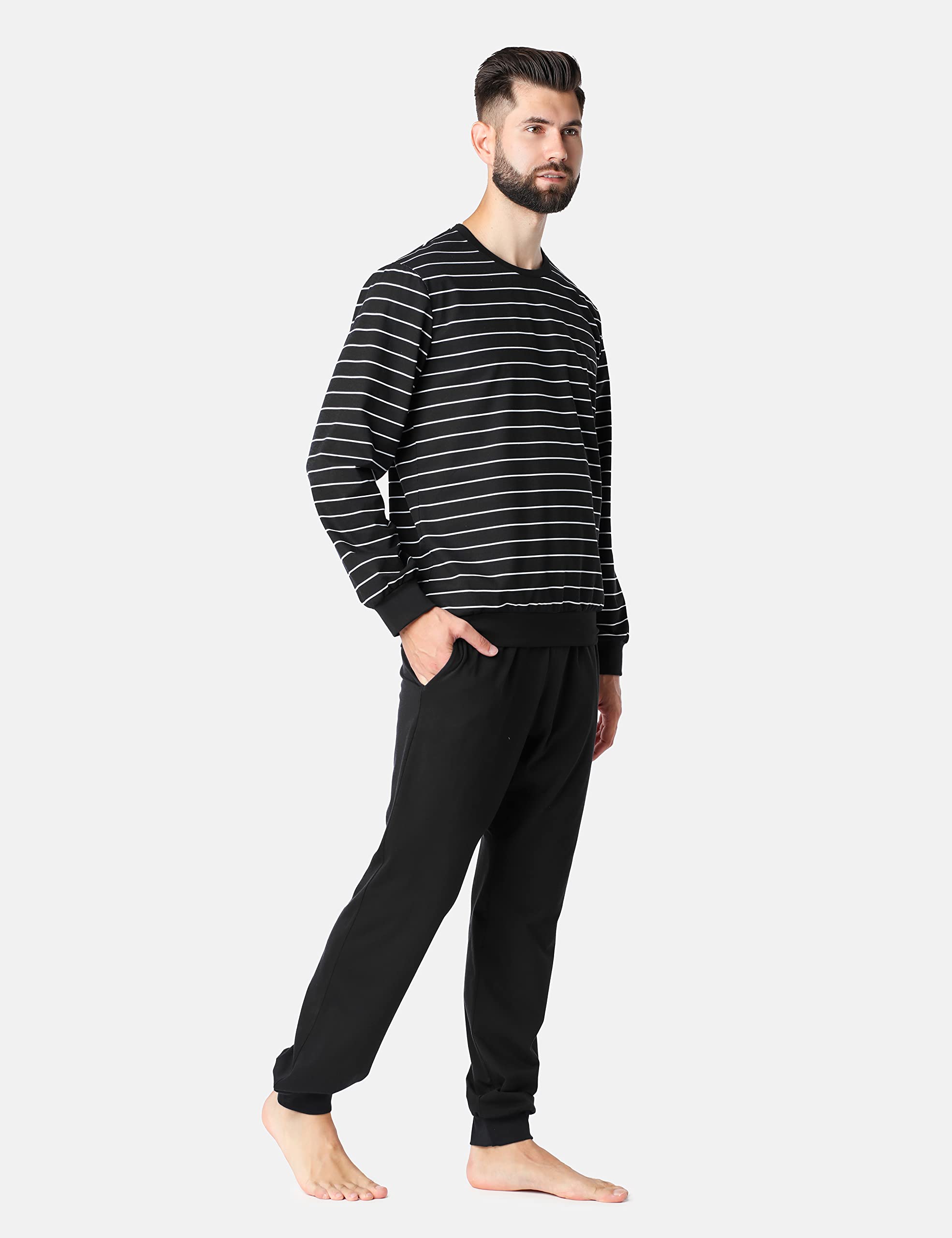 Ladeheid Pigiama Uomo Corti LA40-228
