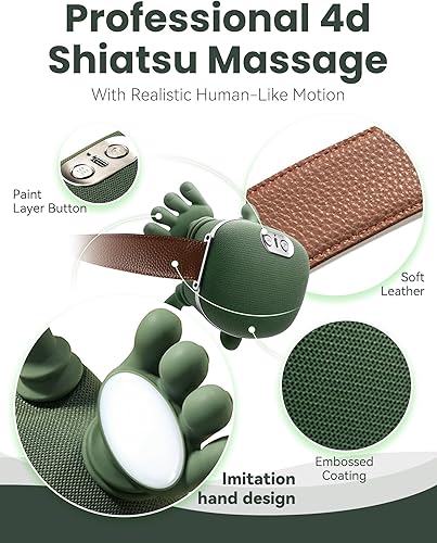 Miniatura 4 de Masajeador original de cuello y espalda, para masajeador de palma Thera, diseño biónico de manos, masajeador de manos portátil, amasado de tejido