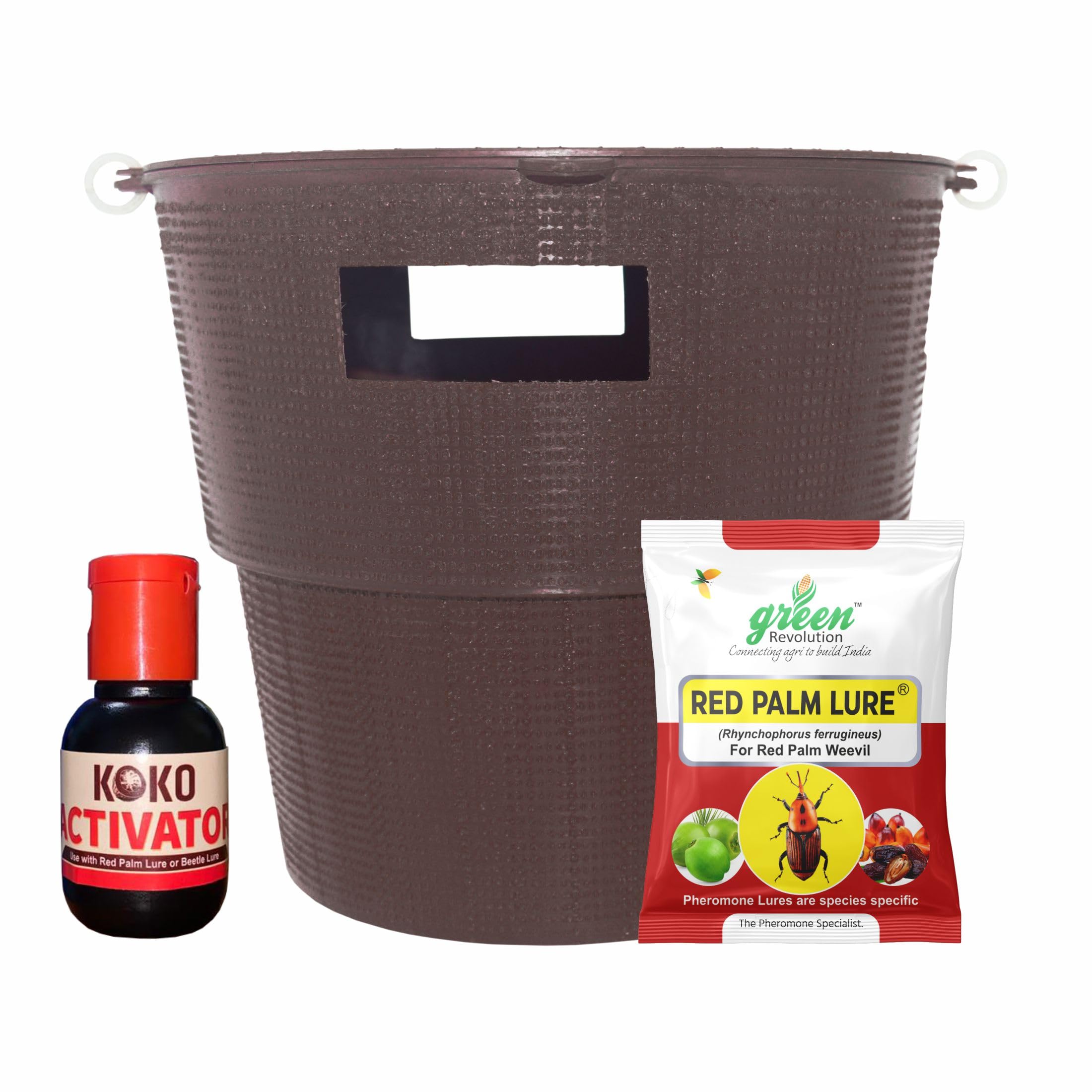 Pack of 2 Pheromone Trap & Lure for Red Palm Weevil (Rhynchophorus ferrugineus) (2) Combo Pack-image-33
