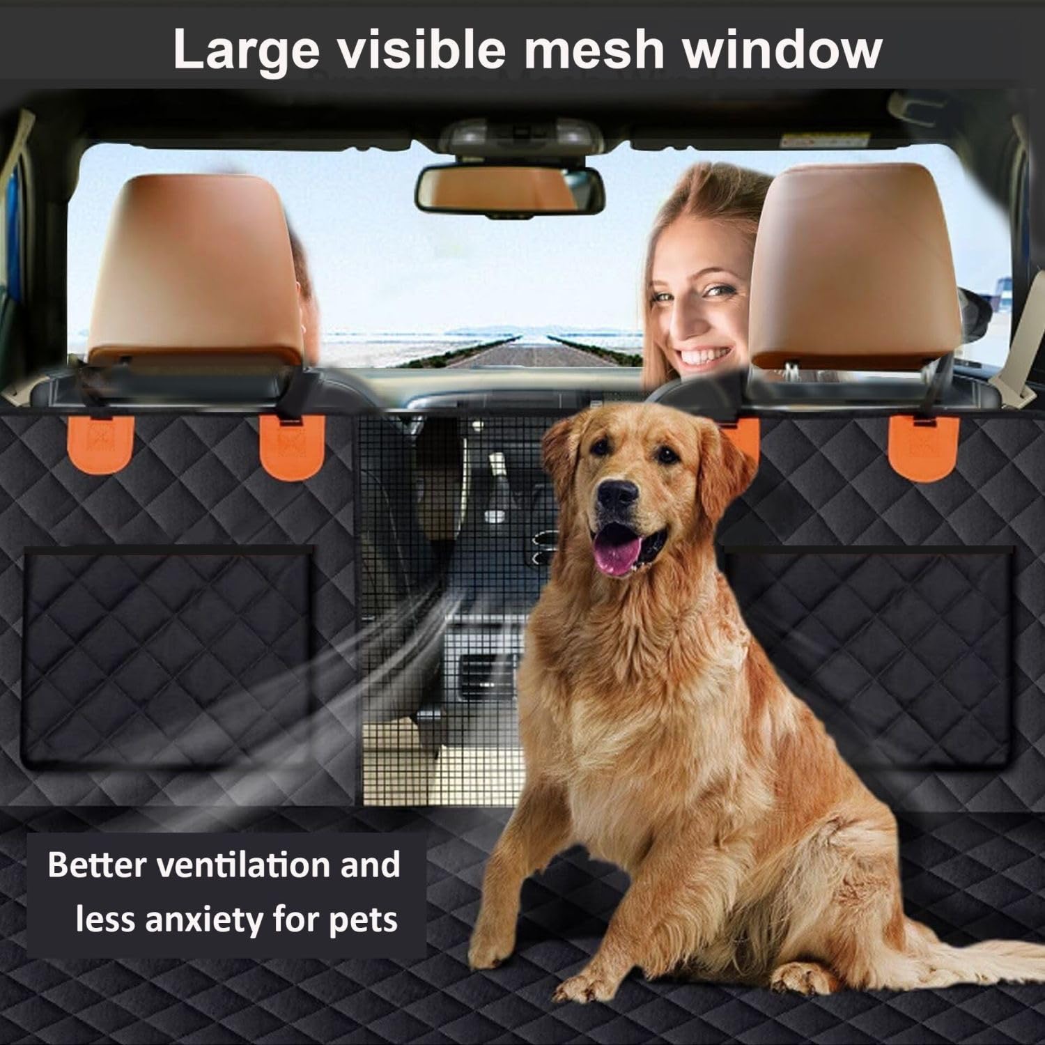 Coprisedile Auto Per Cani Mercedes-Benz GLA 2015-2024 - Impermeabile E Antigraffio - Foto 6