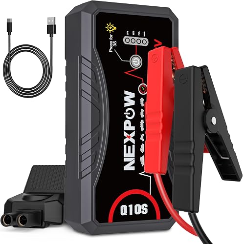 NEXPOW Car Jump Starter 2026 Upgraded Car Battery